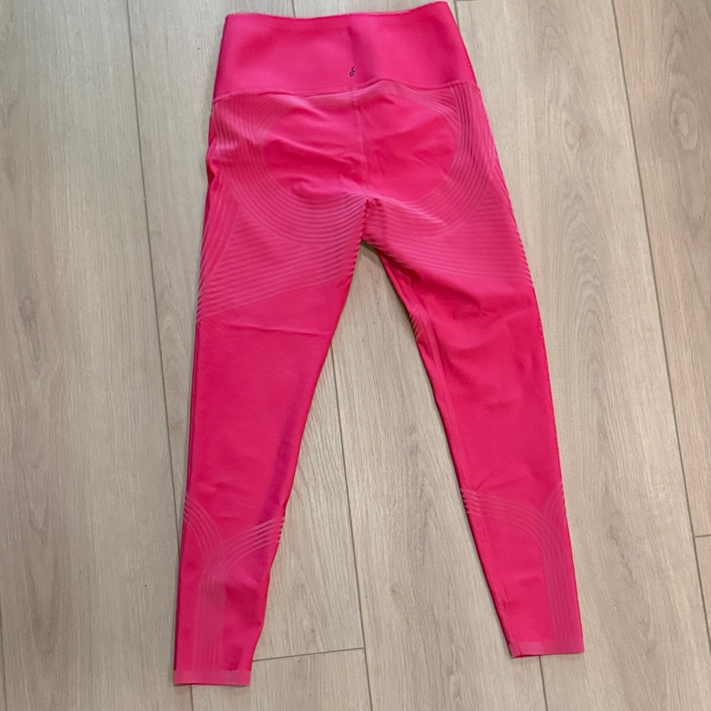 Seamless High-Waist Pink Leggings
